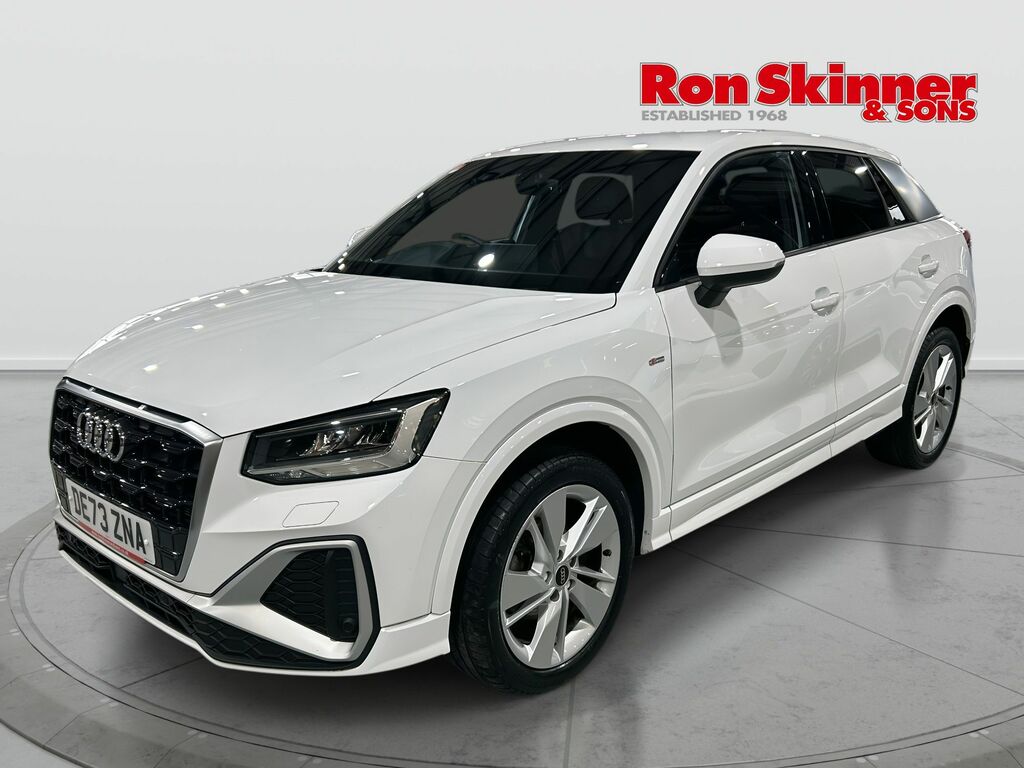 Audi Q2 1.0 Tfsi 30 S Line Suv Euro 6 S DE73ZNA White #3
