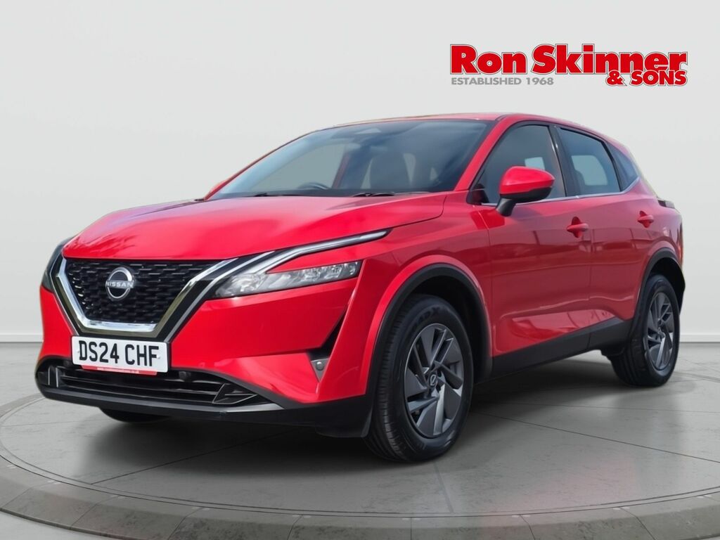 Nissan Qashqai 1.3 Dig-t Mhev Acenta Premium Suv Hybri DS24CHF Red #2
