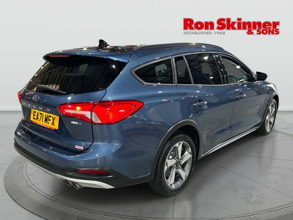 Ford Focus 1.0T Ecoboost Active Edition Estate Man EA71MFX Blue #4