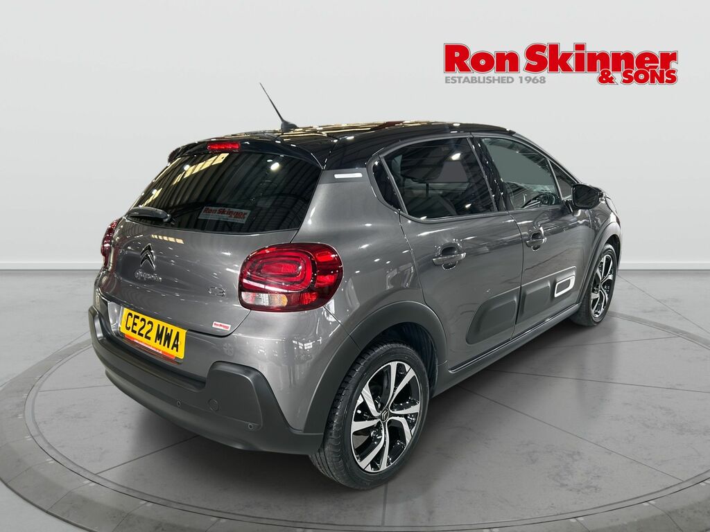 Citroen C3 1.2 Puretech Shine Plus Hatchback Manua CE22MWA Grey #4