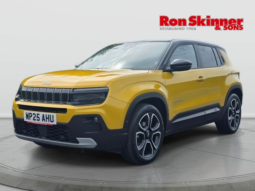 Jeep Avenger 1.2 Summit Suv Euro 6 Ss 100 WP25AHU Yellow #2