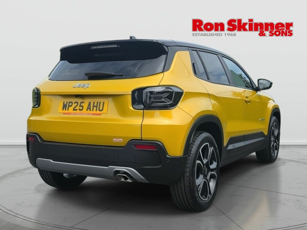 Jeep Avenger 1.2 Summit Suv Euro 6 Ss 100 WP25AHU Yellow #4