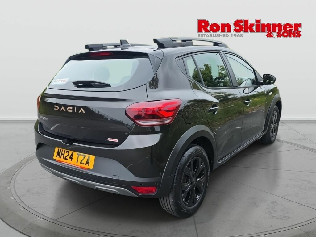 Dacia Sandero Stepway 1.0 Tce Extreme Hatchback Euro 6 MH24TZA Black #4