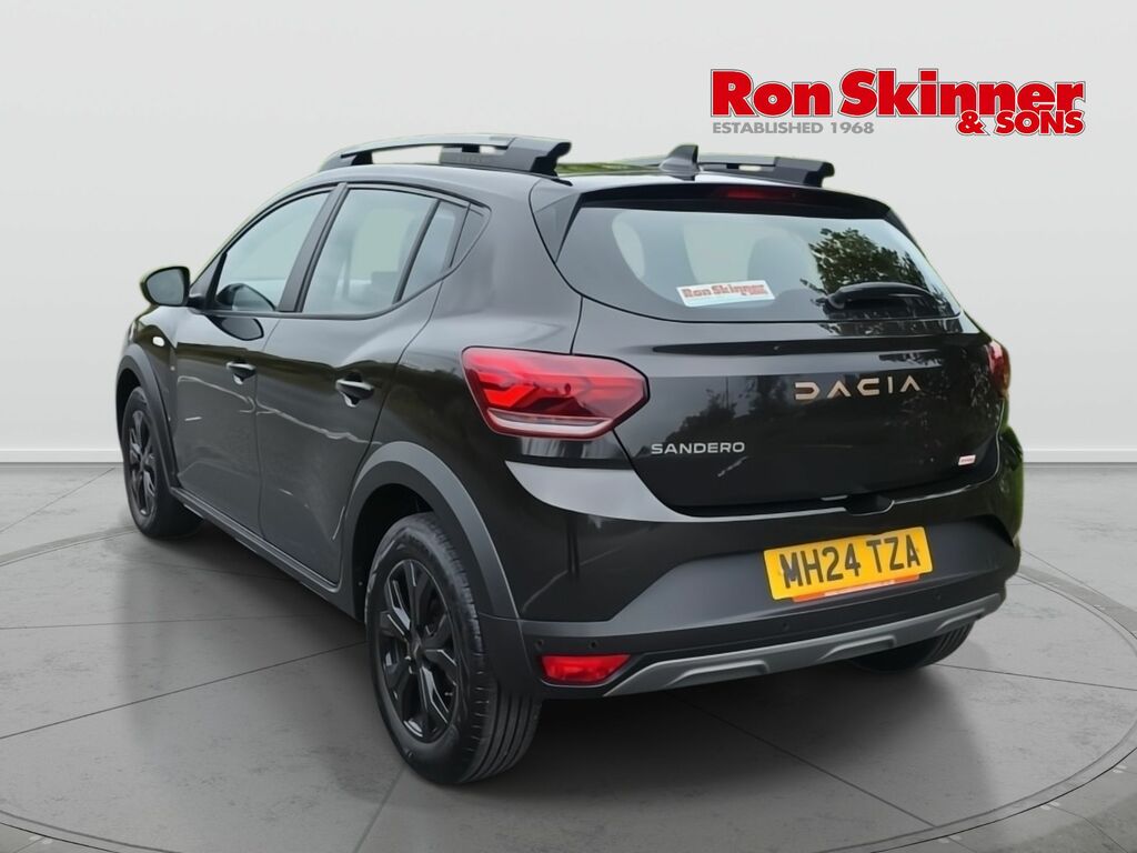 Dacia Sandero Stepway 1.0 Tce Extreme Hatchback Euro 6 MH24TZA Black #3
