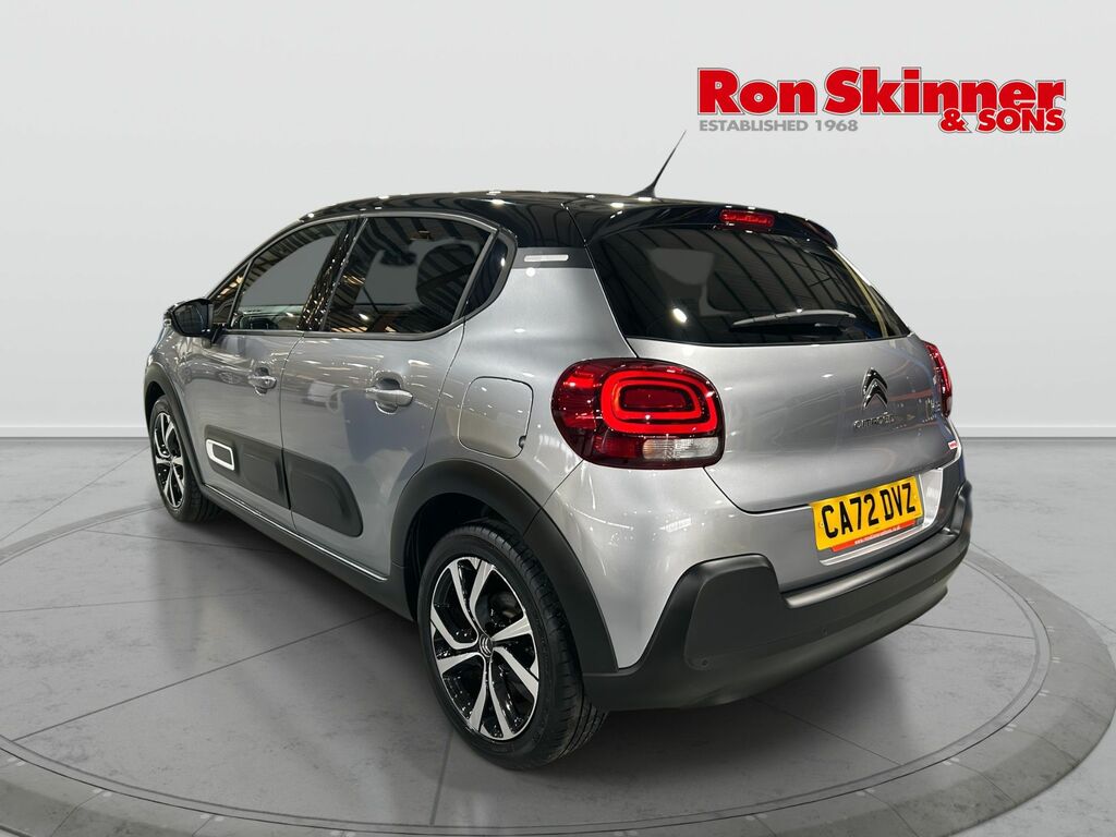 Citroen C3 1.2 Puretech Shine Plus Hatchback Manua CA72DVZ Grey #3