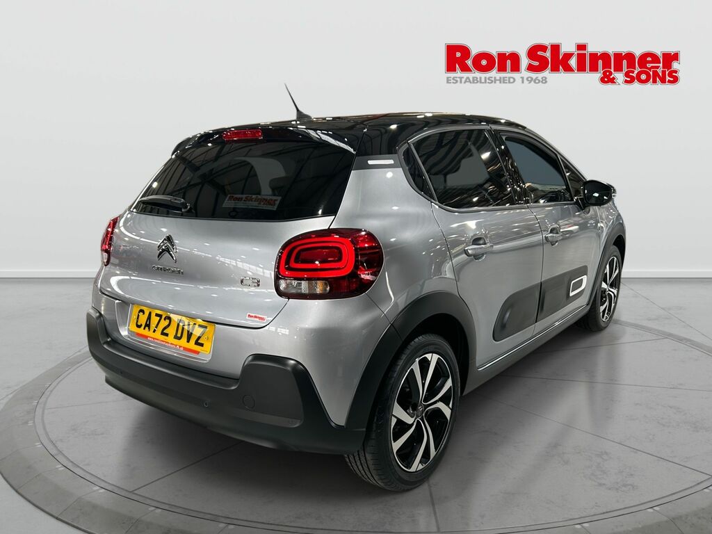 Citroen C3 1.2 Puretech Shine Plus Hatchback Manua CA72DVZ Grey #4