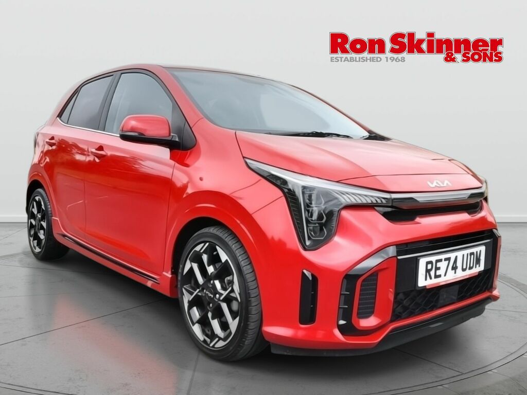 Kia Picanto 1.2 Gt-line S Hatchback Amt Euro 6 Ss Red