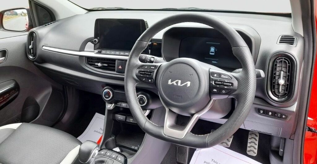 Kia Picanto 1.2 Gt-line S Hatchback Amt Euro 6 Ss RE74UDM Red #6