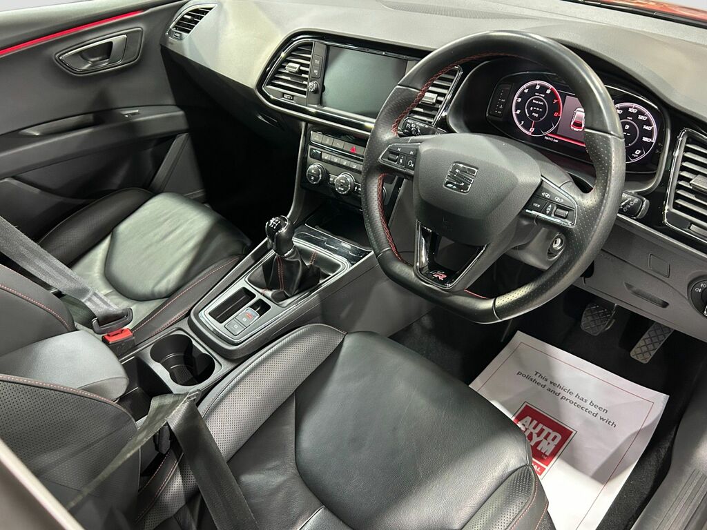 Seat Leon 1.5 Tsi Evo Fr Sport Hatchback E CF19KGK Red #6