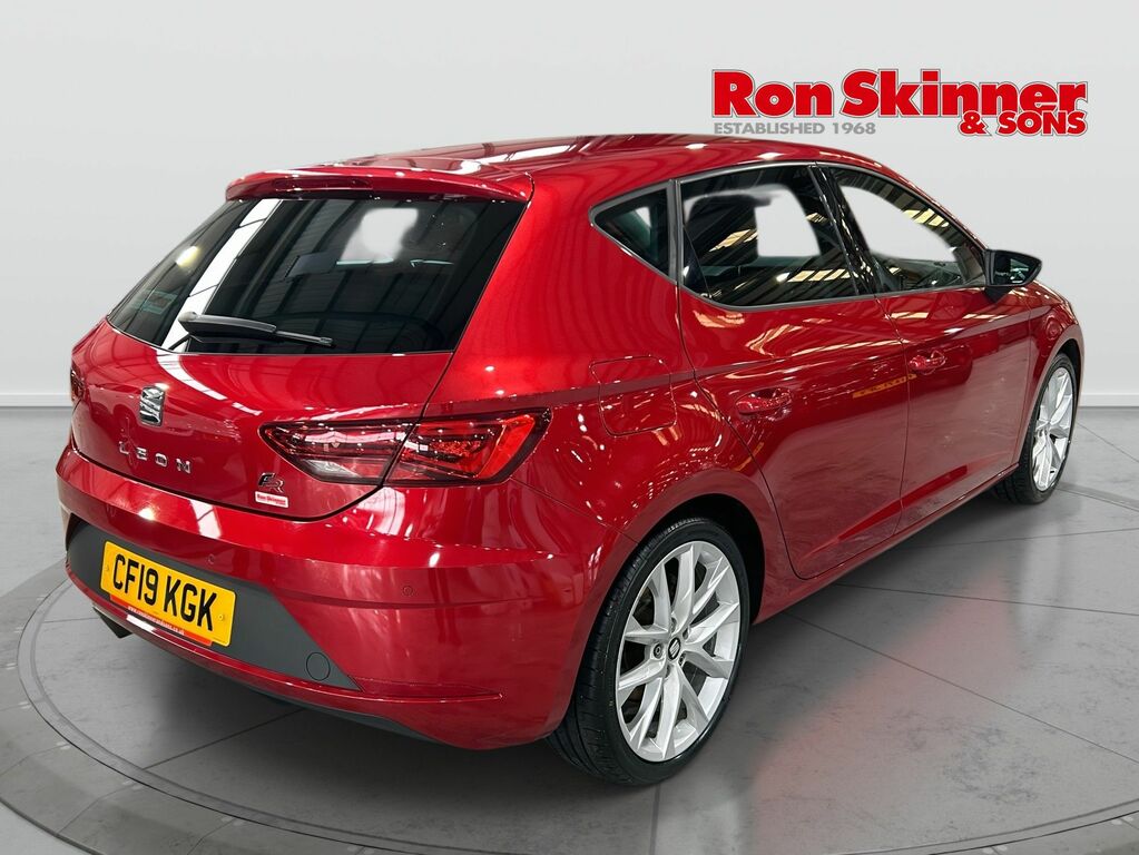 Seat Leon 1.5 Tsi Evo Fr Sport Hatchback E CF19KGK Red #4