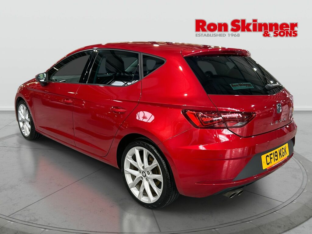 Seat Leon 1.5 Tsi Evo Fr Sport Hatchback E CF19KGK Red #3