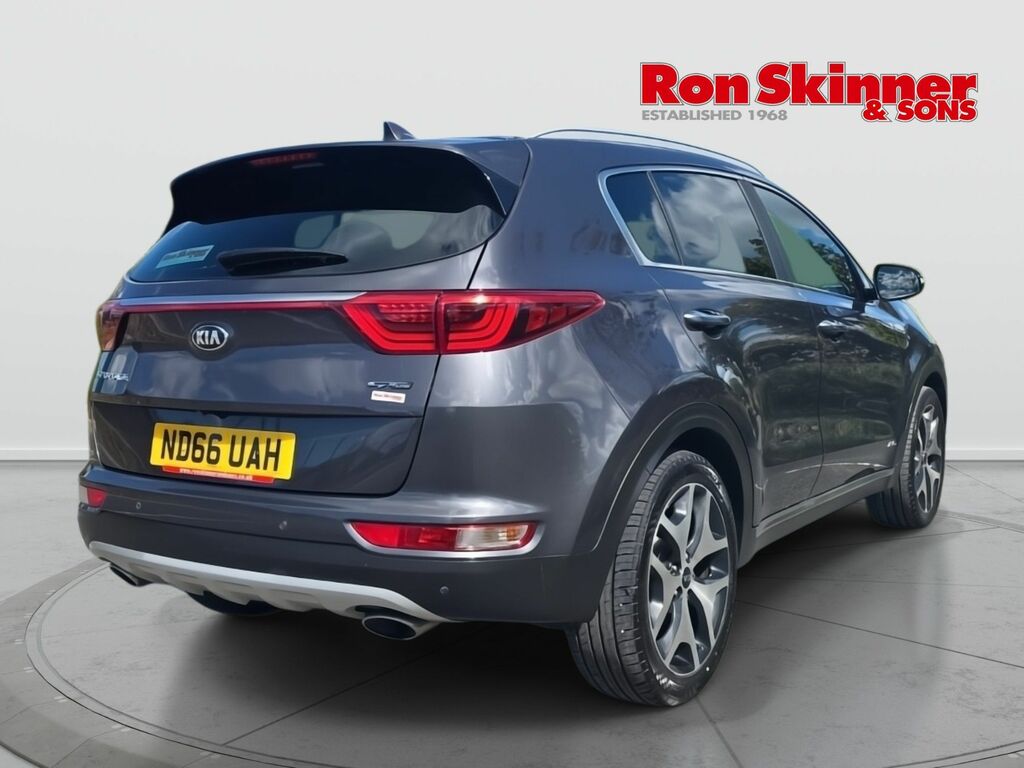 Kia Sportage 2.0 Crdi Gt-line Suv Awd Euro 6 Silver #4