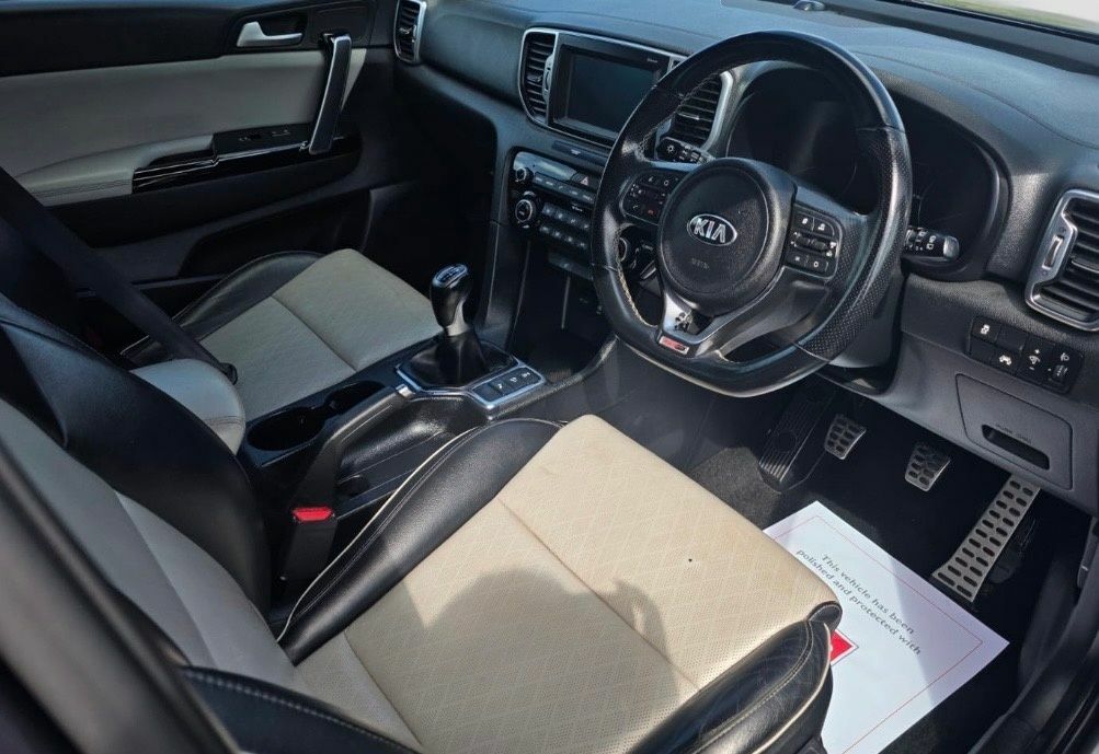 Kia Sportage 2.0 Crdi Gt-line Suv Awd Euro 6 Silver #6