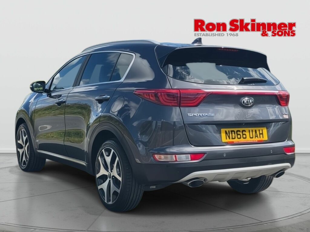 Kia Sportage 2.0 Crdi Gt-line Suv Awd Euro 6 Silver #3