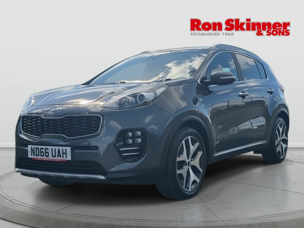 Kia Sportage 2.0 Crdi Gt-line Suv Awd Euro 6 Silver #2