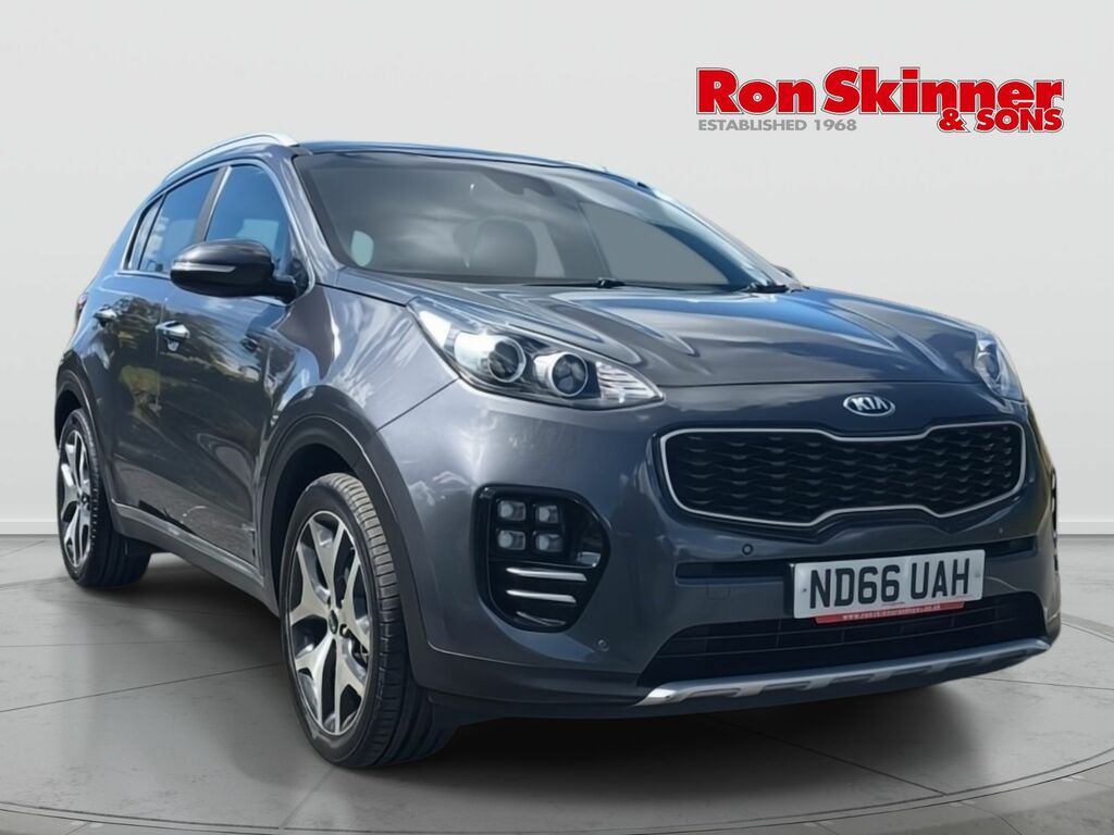 Kia Sportage 2.0 Crdi Gt-line Suv Awd Euro 6 Silver
