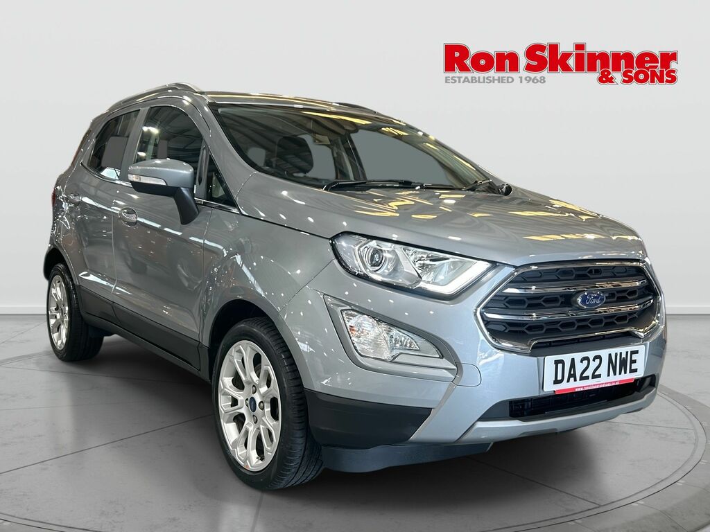 Ford Ecosport 1.0T Ecoboost Gpf Titanium Suv E Silver