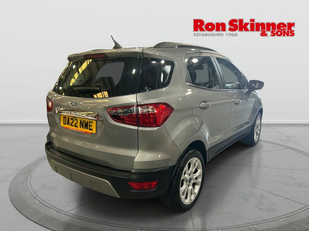 Ford Ecosport 1.0T Ecoboost Gpf Titanium Suv E DA22NWE Silver #4