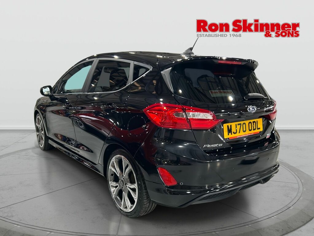 Ford Fiesta 1.0T Ecoboost Mhev St-line X Edition Hatchback MJ70ODL Black #3