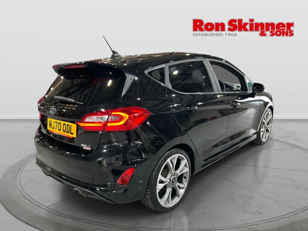 Ford Fiesta 1.0T Ecoboost Mhev St-line X Edition Hatchback MJ70ODL Black #4