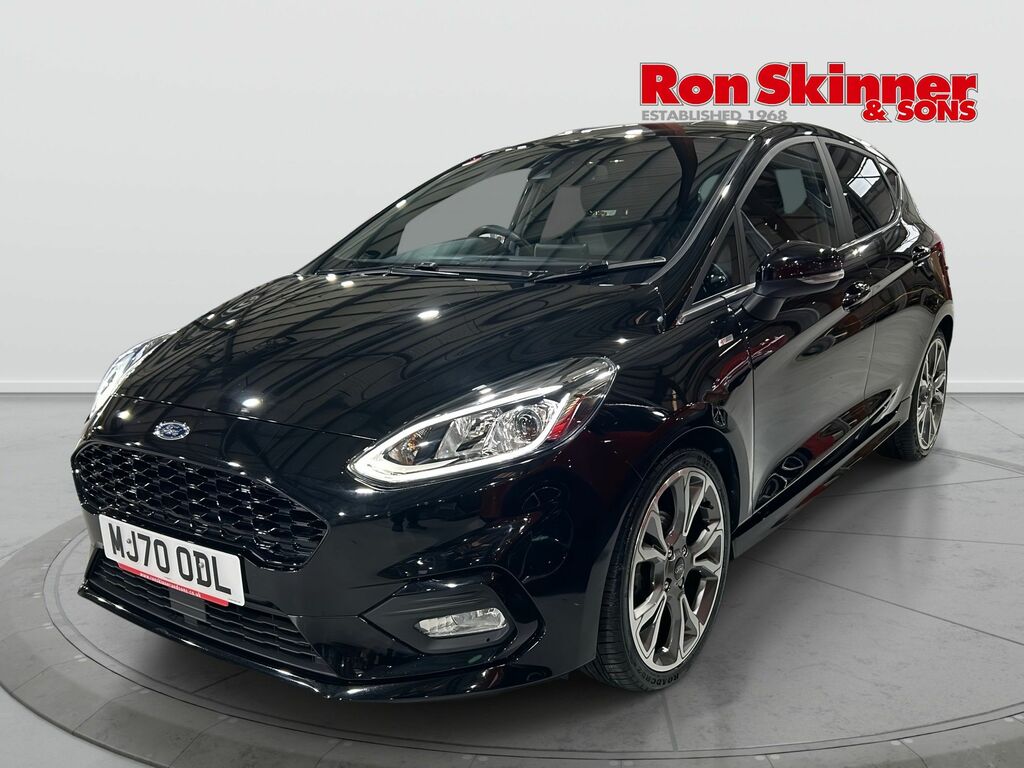 Ford Fiesta 1.0T Ecoboost Mhev St-line X Edition Hatchback MJ70ODL Black #2