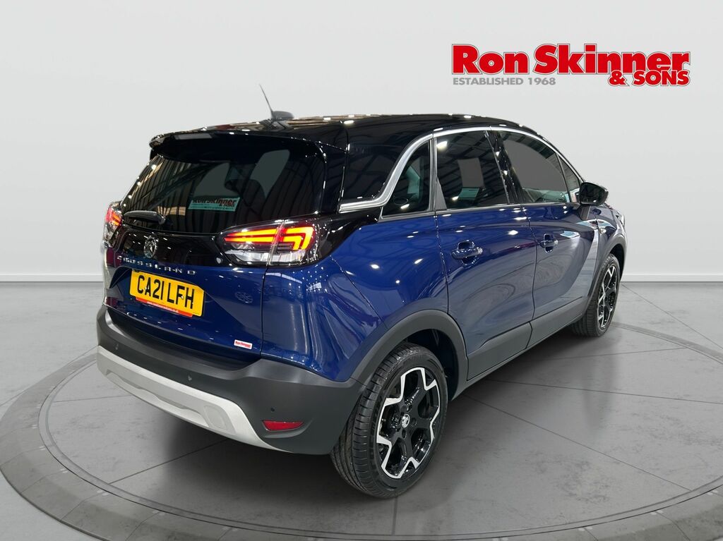 Vauxhall Crossland 1.2 Turbo Elite Suv Euro 6 Ss CA21LFH Blue #4