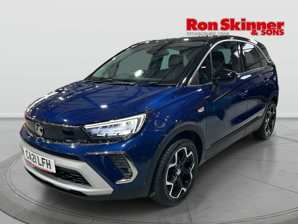 Vauxhall Crossland 1.2 Turbo Elite Suv Euro 6 Ss CA21LFH Blue #2
