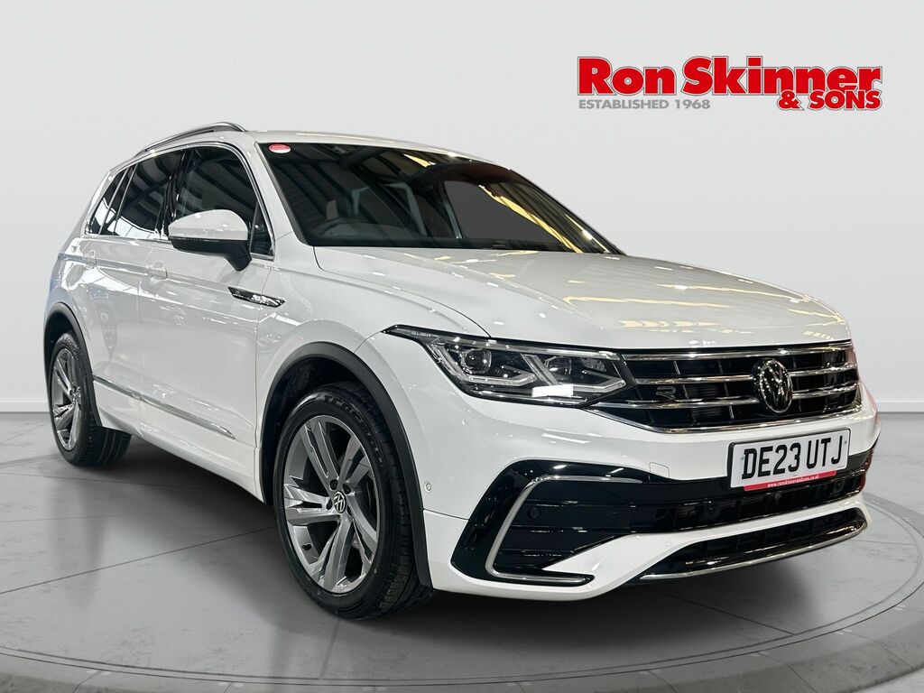 Volkswagen Tiguan 2.0 Tdi R-line Edition Suv Dsg Euro 6 White