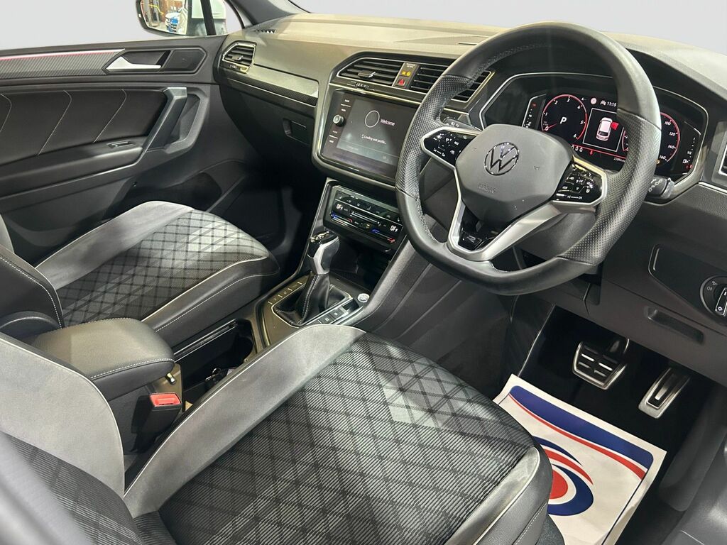Volkswagen Tiguan 2.0 Tdi R-line Edition Suv Dsg Euro 6 DE23UTJ White #5