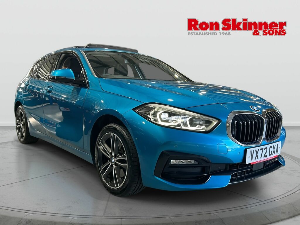 BMW 1 Series 1.5 116D Sport Lcp Hatchback Dct Euro Blue