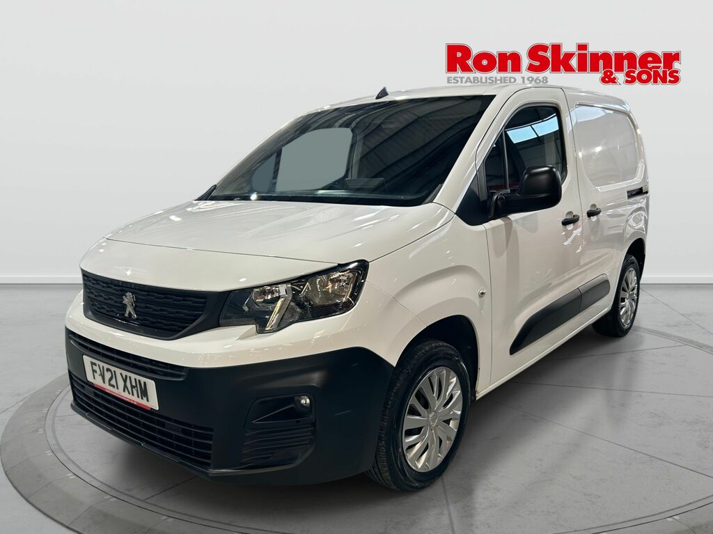 Peugeot Partner 1.5 Bluehdi 1000 Professional Standard Panel Van 5 White #2