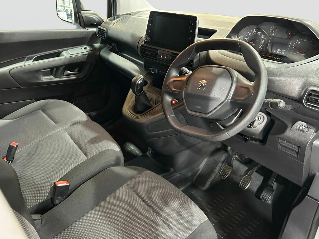 Peugeot Partner 1.5 Bluehdi 1000 Professional Standard Panel Van 5 White #5