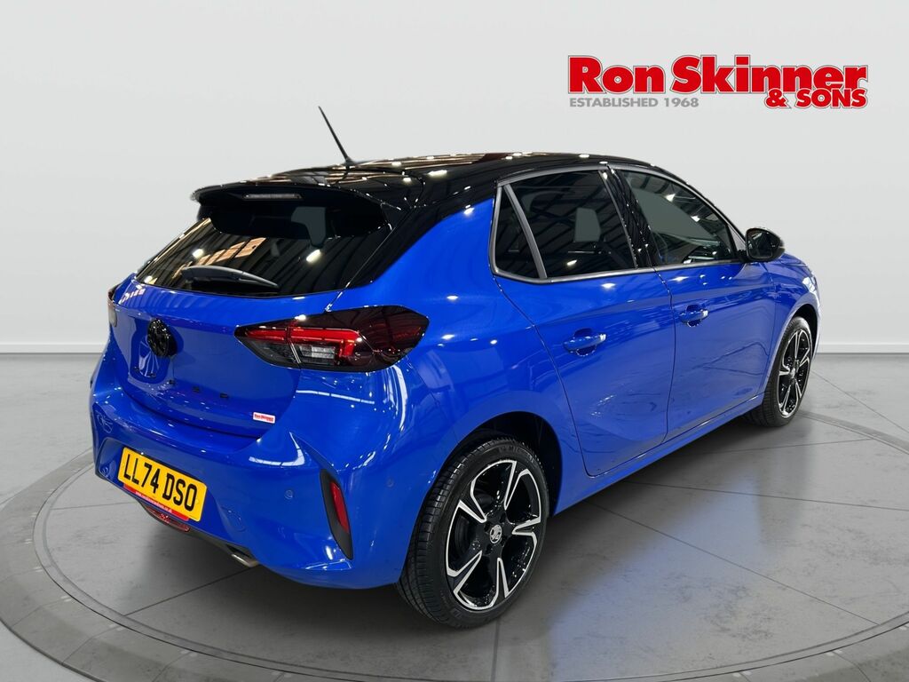 Vauxhall Corsa 1.2 Turbo Gs Hatchback Euro 6 S LL74DSO Blue #4