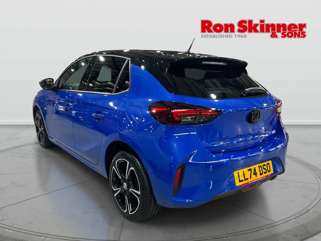 Vauxhall Corsa 1.2 Turbo Gs Hatchback Euro 6 S LL74DSO Blue #3