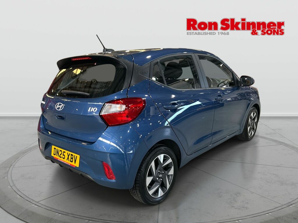 Hyundai I10 1.0 Advance Hatchback Euro 6 Ss DN25XBV Blue #3
