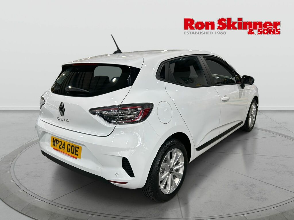 Renault Clio 1.0 Tce Evolution Hatchback Euro WP24GOE White #4