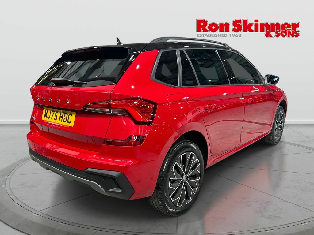 Skoda Kamiq 1.0 Tsi Design Edition Suv Dsg Euro 6 Red #4