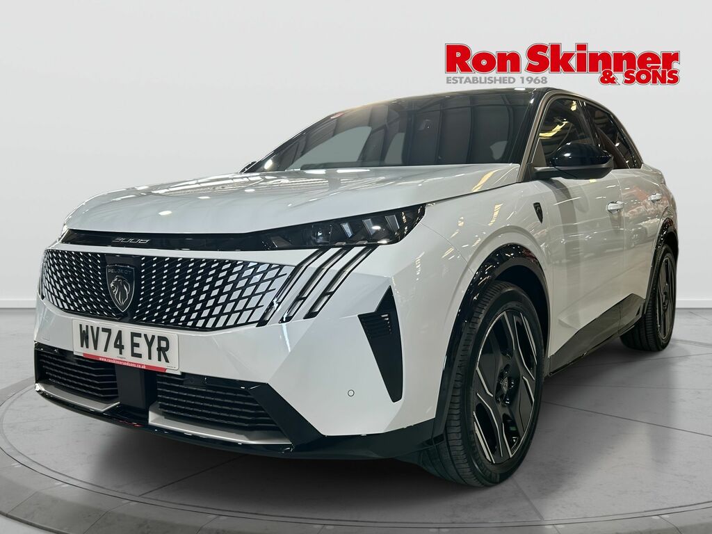Peugeot 3008 73Kwh Gt Suv 210 Ps WV74EYR White #2