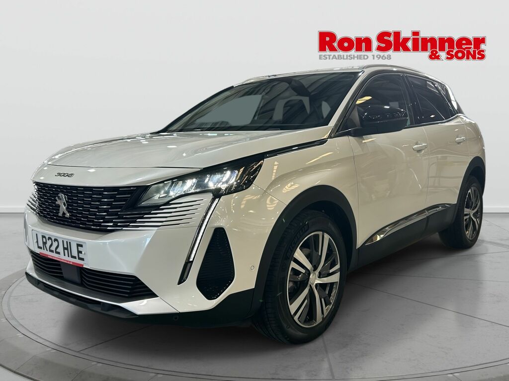 Peugeot 3008 1.2 Puretech Allure Premium Suv Eat Eur LR22HLE White #2