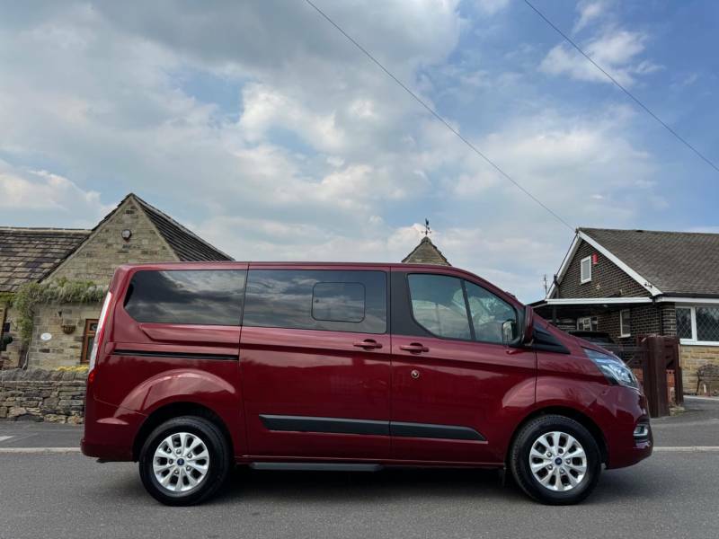 Ford Tourneo Custom 2.0 320 Ecoblue Zetec L1 Euro 6 Ss - 2021 Red #3