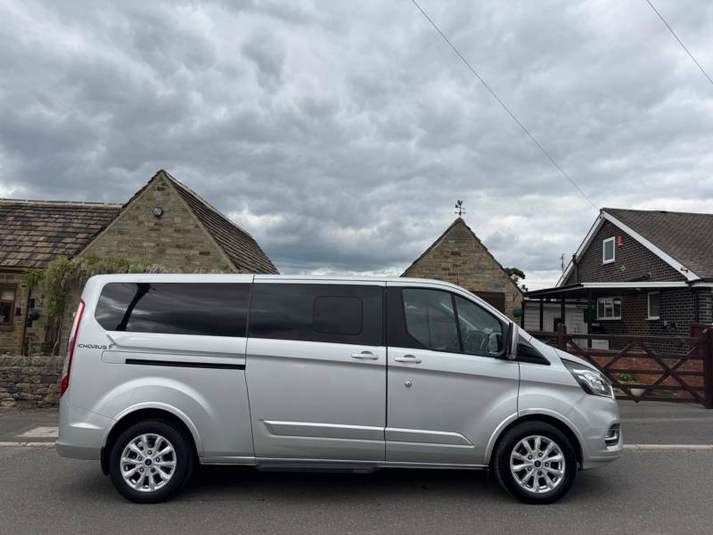 Ford Tourneo Custom 2.0 320 Ecoblue Titanium L2 Euro 6 Ss - 202 Silver #2