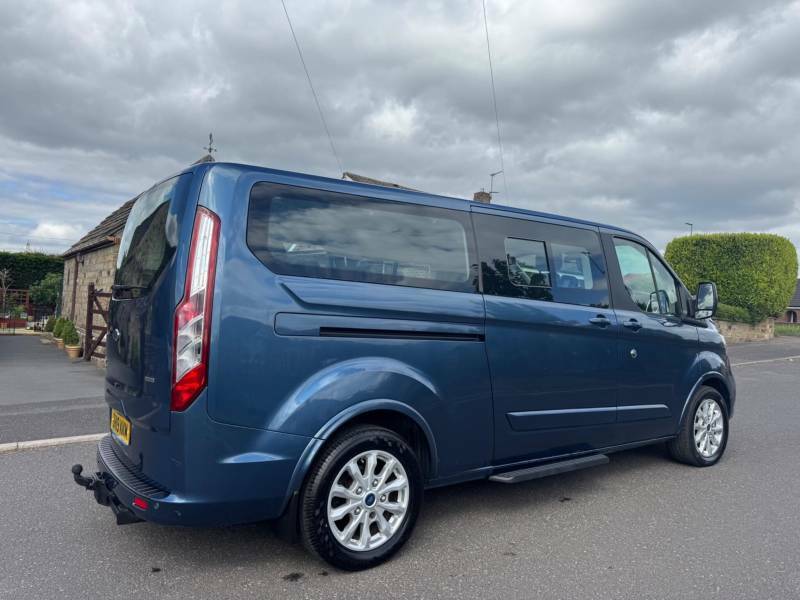 Ford Tourneo Custom 2.0 310 Ecoblue Titanium L2 Euro 6 Ss - 201 Blue #2