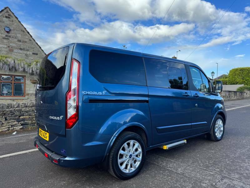 Ford Tourneo Custom 2.0 320 Ecoblue Titanium L1 Euro 6 Ss - 202 Blue #6