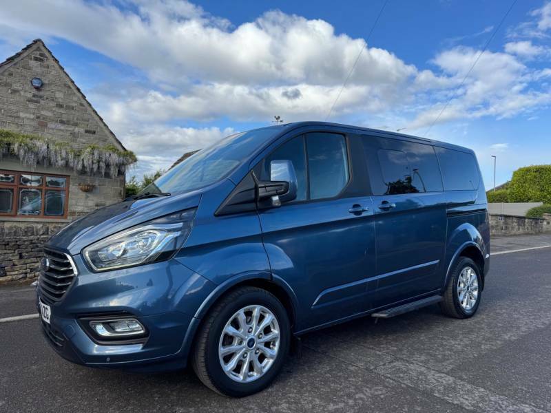Ford Tourneo Custom 2.0 320 Ecoblue Titanium L1 Euro 6 Ss - 202 Blue #2