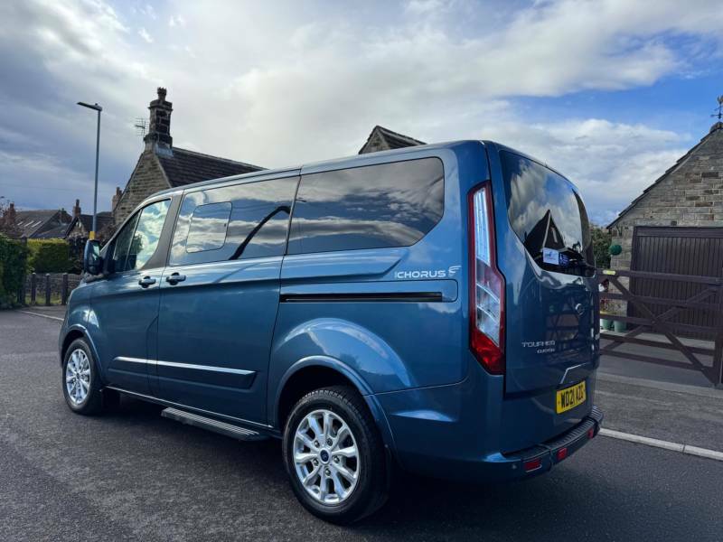 Ford Tourneo Custom 2.0 320 Ecoblue Titanium L1 Euro 6 Ss - 202 Blue #4