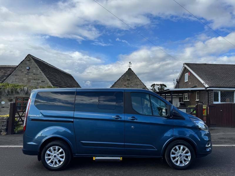 Ford Tourneo Custom 2.0 320 Ecoblue Titanium L1 Euro 6 Ss - 202 Blue #3