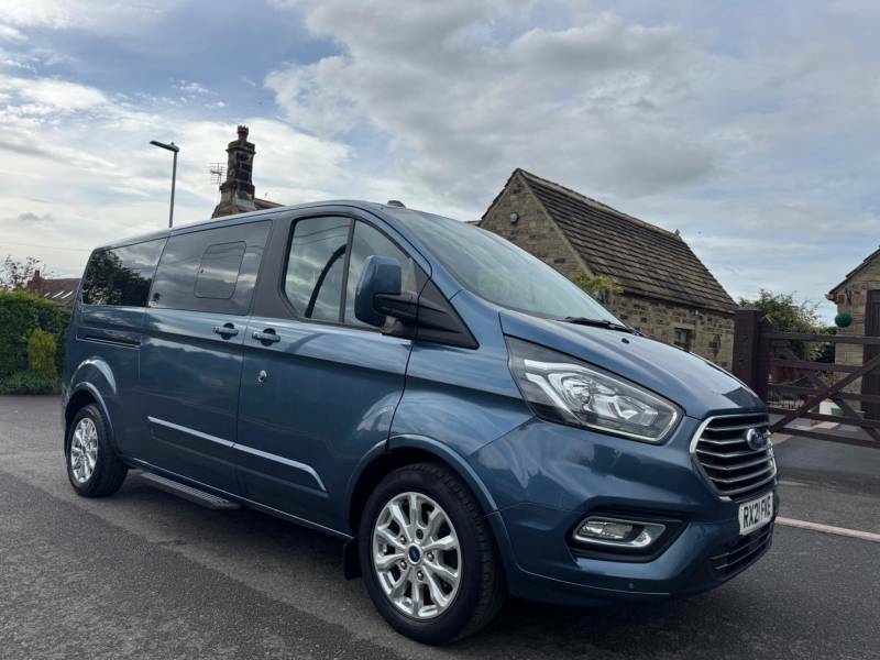 Ford Tourneo Custom 2.0 320 Ecoblue Titanium L2 Euro 6 Ss Blue #2