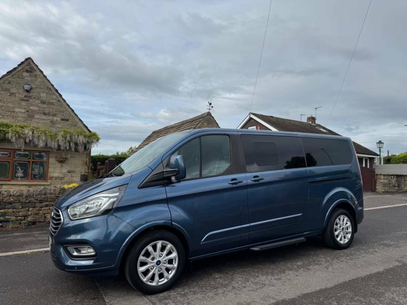 Ford Tourneo Custom 2.0 320 Ecoblue Titanium L2 Euro 6 Ss Blue