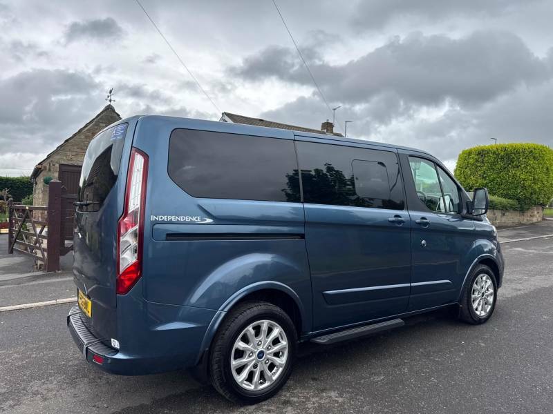 Ford Tourneo Custom 2.0 320 Ecoblue Titanium L1 Euro 6 Ss - 201 Blue #4