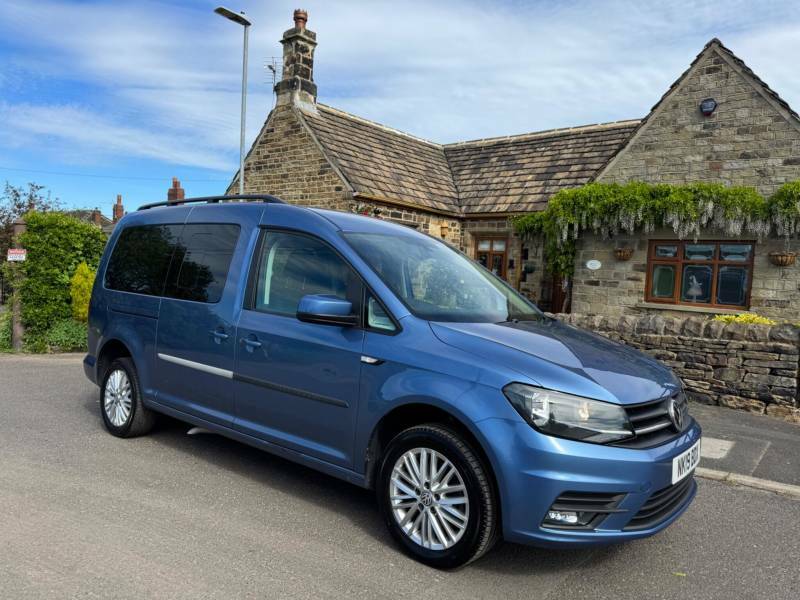 Volkswagen Caddy Maxi 2.0 Tdi C20 Maxi Fwd Window - 2019 19 NK19BDX Blue #4